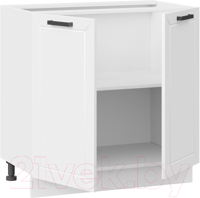 Шкаф-стол кухонный ТриЯ Лорас 1Н8 (белый/холст белый)