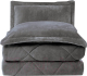 Набор текстиля для спальни Arya Шерпа Leron 8680943220028 (180x230, серый) - 