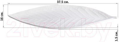 Блюдо Elan Gallery Лист / 950094