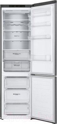 Холодильник с морозильником LG DoorCooling GW-B509SLNM