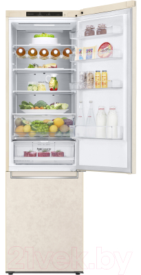Холодильник с морозильником LG DoorCooling GW-B509SENM