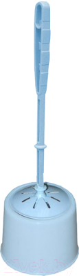 Изображение товара Ершик для унитаза Idea Классик М5015 (серо-голубой)