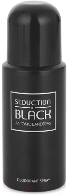 Дезодорант-спрей Antonio Banderas Seduction In Black (150мл)