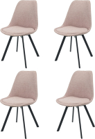 

Набор стульев Bergenson Bjorn, Pirel / BZPRL-CST-VLR-RS-set4