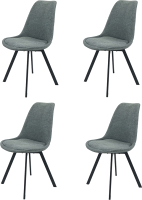 

Набор стульев Bergenson Bjorn, Pirel / BZPRL-CST-VLR-GR-set4