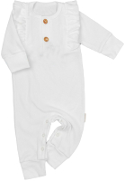 Комбинезон для малышей Amarobaby Fashion / AB-OD21-FS52/33-86 (молочный, р. 86) - 