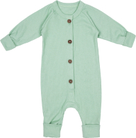 Комбинезон для малышей Amarobaby Fashion / AB-OD21-FS5/13-56 (зеленый, р. 56) - 