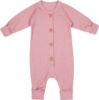 Комбинезон для малышей Amarobaby Fashion / AB-OD21-FS5/06-56 (розовый, р. 56) - 