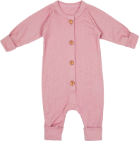 Комбинезон для малышей Amarobaby Fashion / AB-OD21-FS5/06-80 (розовый, р. 80) - 