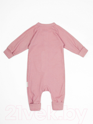 Комбинезон для малышей Amarobaby Fashion / AB-OD21-FS5/06-80 (розовый, р. 80)