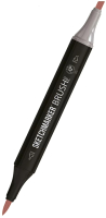 Маркер перманентный Sketchmarker Brush Двусторонний R83 / SMB-R83  (темная роза) - 