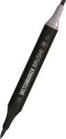 

Маркер перманентный Sketchmarker, Brush Двусторонний TG1 / SMB-TG1