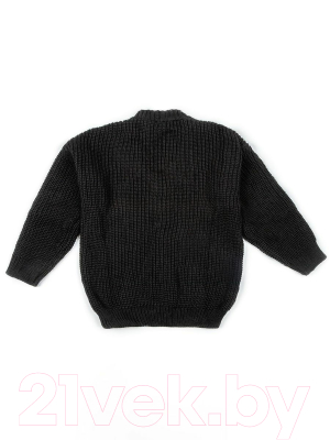 Кардиган детский Amarobaby Knit / AB-OD21-KNIT19/09-134 (черный, р.134)