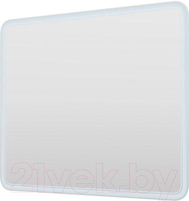 Зеркало Пекам Marta 2 100x80 / marta2-100x80dcl (с подсветкой, сенсором на взмах руки и часами)