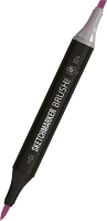 Маркер перманентный Sketchmarker Brush Двусторонний V101 / SMB-V101  (фиолетовый ирис) - 