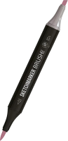 Маркер перманентный Sketchmarker Brush Двусторонний V83 / SMB-V83 (светло-фиолетовый) - 