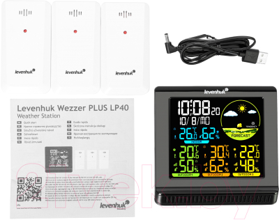 Метеостанция цифровая Levenhuk Wezzer Plus LP40 / 78894