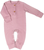 Комбинезон для малышей Amarobaby Fashion / AB-OD21-FS501/06-56 (розовый, р. 56) - 