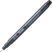 

Ручка капиллярная Pentel, Pointliner / S20P-5A