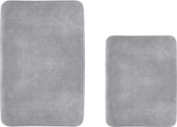 Набор ковриков Home One С эффектом памяти / 372209 (51x81/43x61, темно-серый) - 