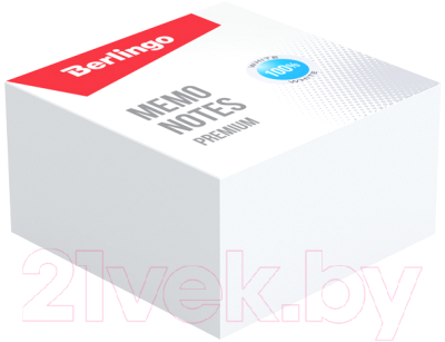 Блок для записей Berlingo Premium / ZP8601 (белый)