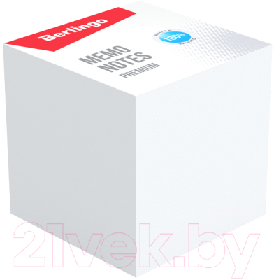 Блок для записей Berlingo Premium / ZP8600 (белый)