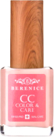 Лак для укрепления ногтей Berenice Осветляющий Цвет и уход СС Nail Color & Care (15мл) - 
