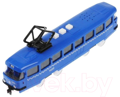 Трамвай игрушечный Технопарк Метрополитен / TRAMOLD-22PLMOS-BU