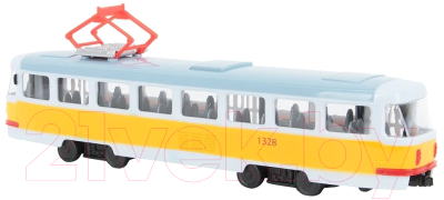 Трамвай игрушечный Технопарк X600-H36002-R