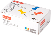 

Кнопки канцелярские Hatber, 50DB_14000