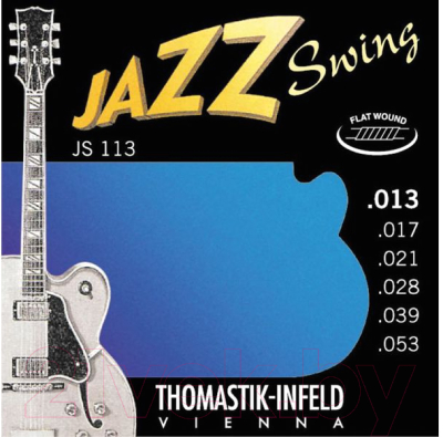 Струны для электрогитары Thomastik Jazz Swing JS113