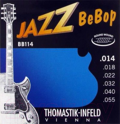 Струны для электрогитары Thomastik BB114 Jazz BeBob