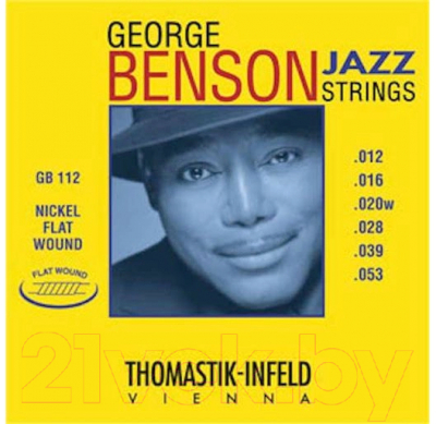 Струны для электрогитары Thomastik George Benson Jazz GB112