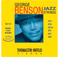 Струны для электрогитары Thomastik George Benson Jazz GB114 - 