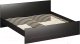 Двуспальная кровать Mio Tesoro Сириус 160x200 2.02.04.200.5 (дуб венге) - 