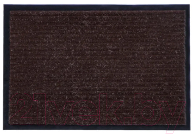 Коврик грязезащитный Remocolor Ребро 40x60см / 70-1-465 (коричневый)