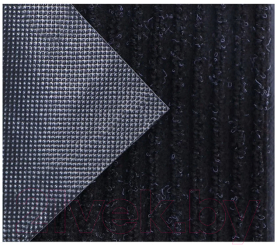 Коврик грязезащитный Remocolor Ребро 80x120см / 70-1-806 (черный)