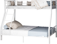 Двухъярусная кровать Формула мебели Гранада-1 140 / Г1.1.140 (белый) - 