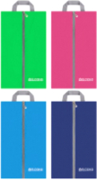 Набор органайзеров для чемодана El Casa 490328 (4шт, зеленый, розовый, синий, голубой) - 