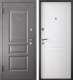 Входная дверь Промет Марс 6 Классика 86x205 (левая, Mocco 999/ясень белый ПФ-031) - 