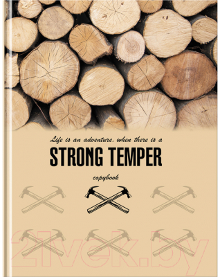 Записная книжка BG Strong temper / ББ5т80_лг 11161 (80л)