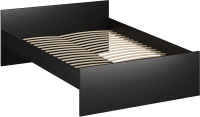 Двуспальная кровать Mio Tesoro Орион 160x200 2.01.04.090.5 (дуб венге) - 