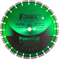 Отрезной диск алмазный Diamal DMST350 - 