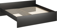 Двуспальная кровать Mio Tesoro Орион 200x200 2.01.04.110.5 (дуб венге) - 