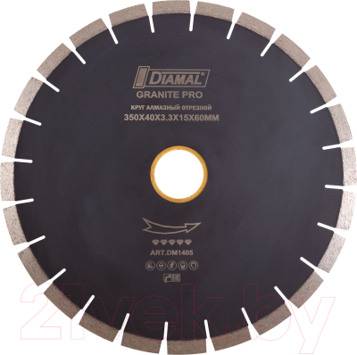 Отрезной диск алмазный Diamal DM1405