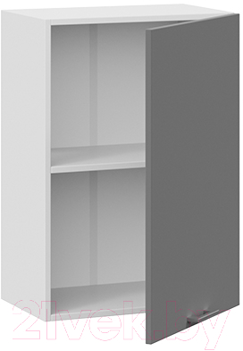 Шкаф навесной для кухни ТриЯ Габриэлла 1В5 (белый/титан)