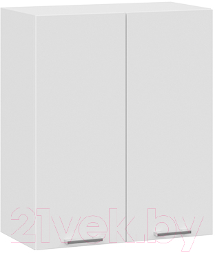 Шкаф навесной для кухни ТриЯ Габриэлла 1В6 (белый/сноу)