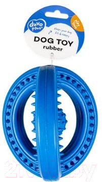 Игрушка для животных Duvo Plus Круглый Tugger / 10157 (синий)
