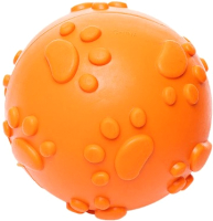 Игрушка для животных Duvo Plus Мяч с лапками / 10465 (оранжевый) - 