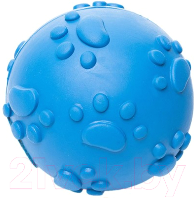 Игрушка для животных Duvo Plus Мяч с лапками / 10465 (синий)